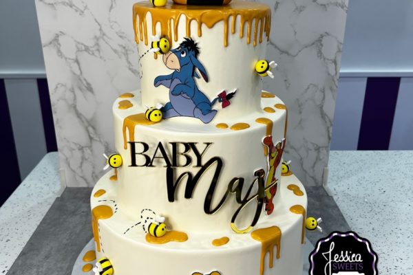 Baby Shower Cake winnie pooh